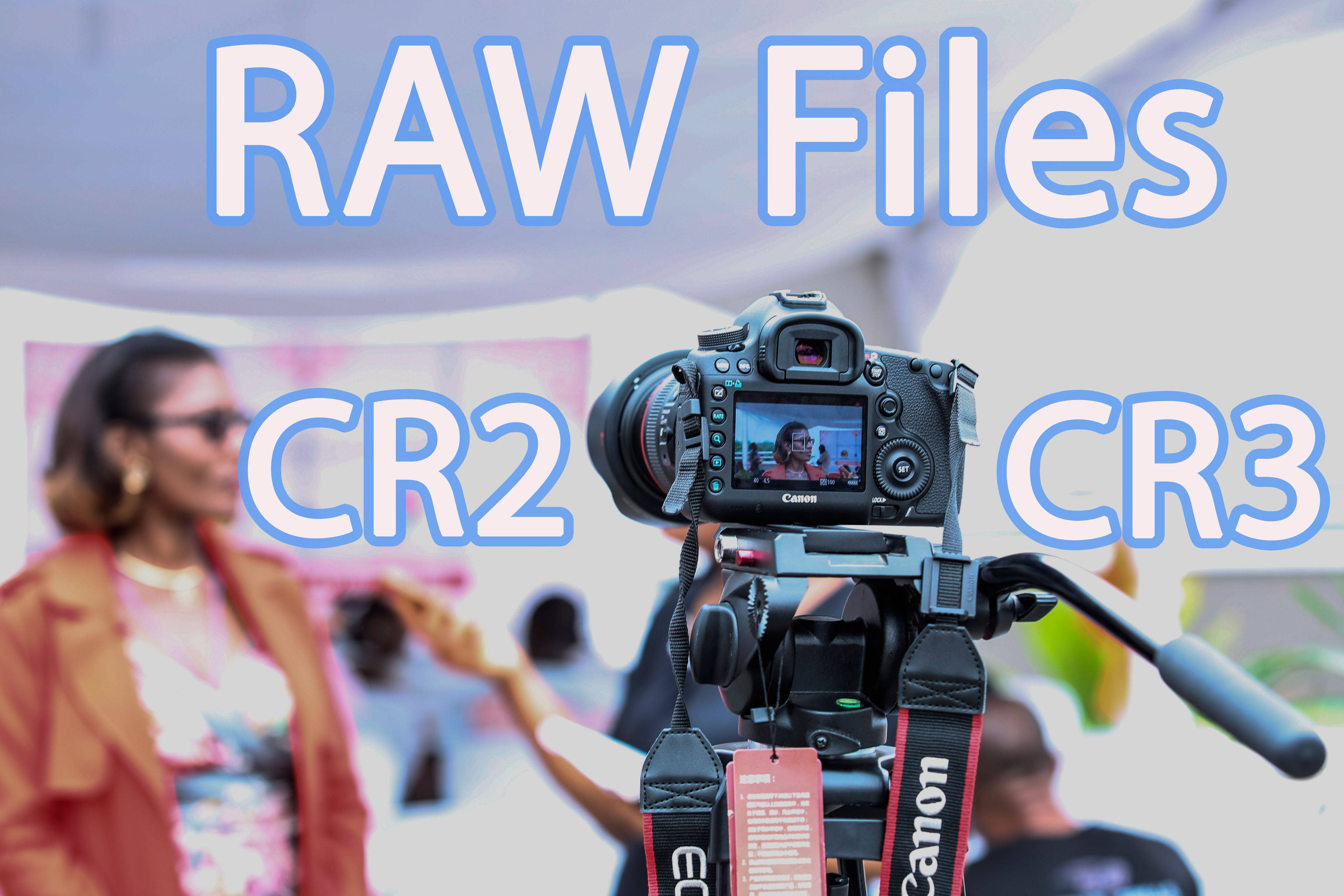 Chuyển đổi tệp Canon CR2 và CR3 RAW..