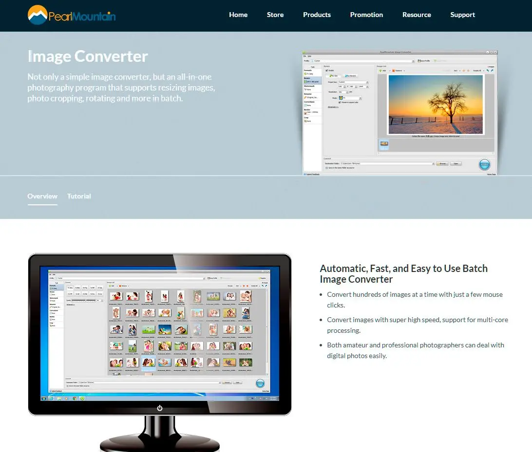 PearlMountain Hình Ảnh Resizer..
