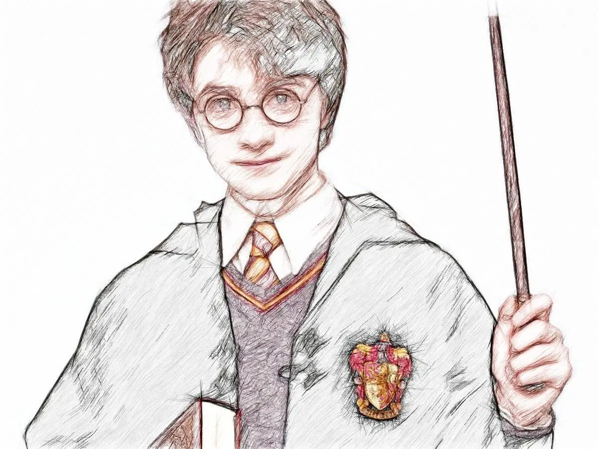 Ảnh gốc Harry Potter..