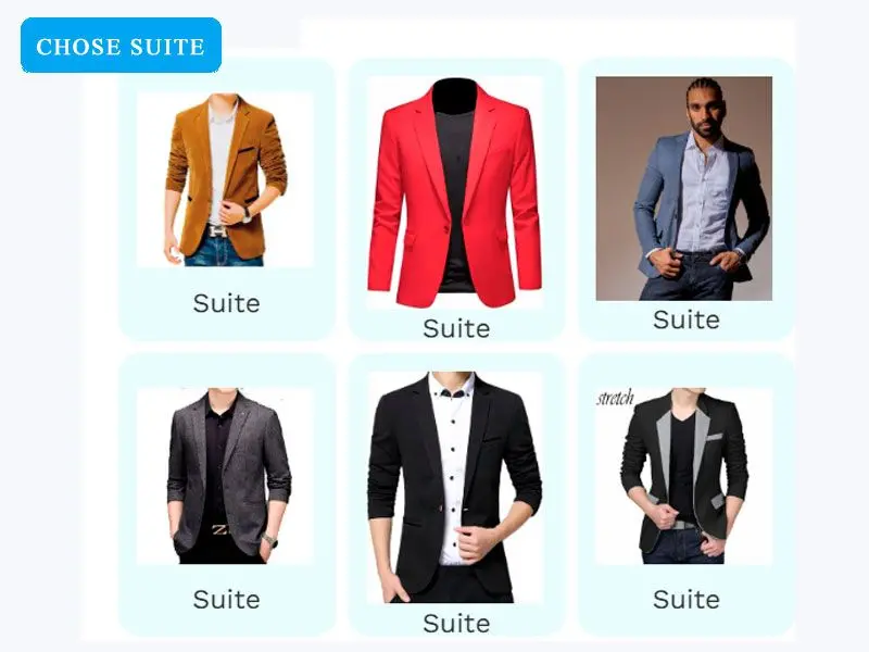Chọn Vest hoặc Áo Blazer Của Bạn.