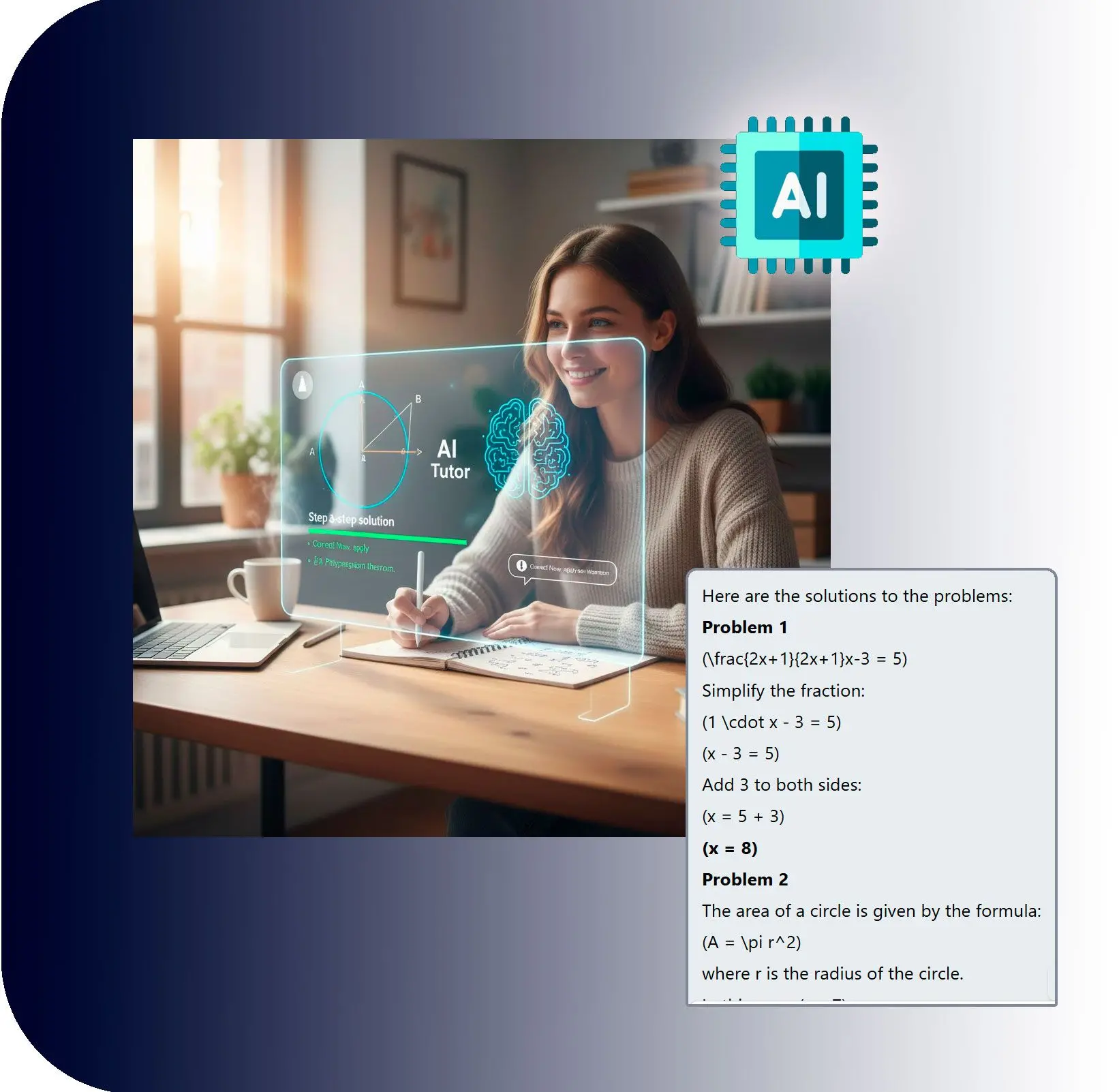 Gia Sư Riêng Cá Nhân Hóa 24/7 Của Bạn.