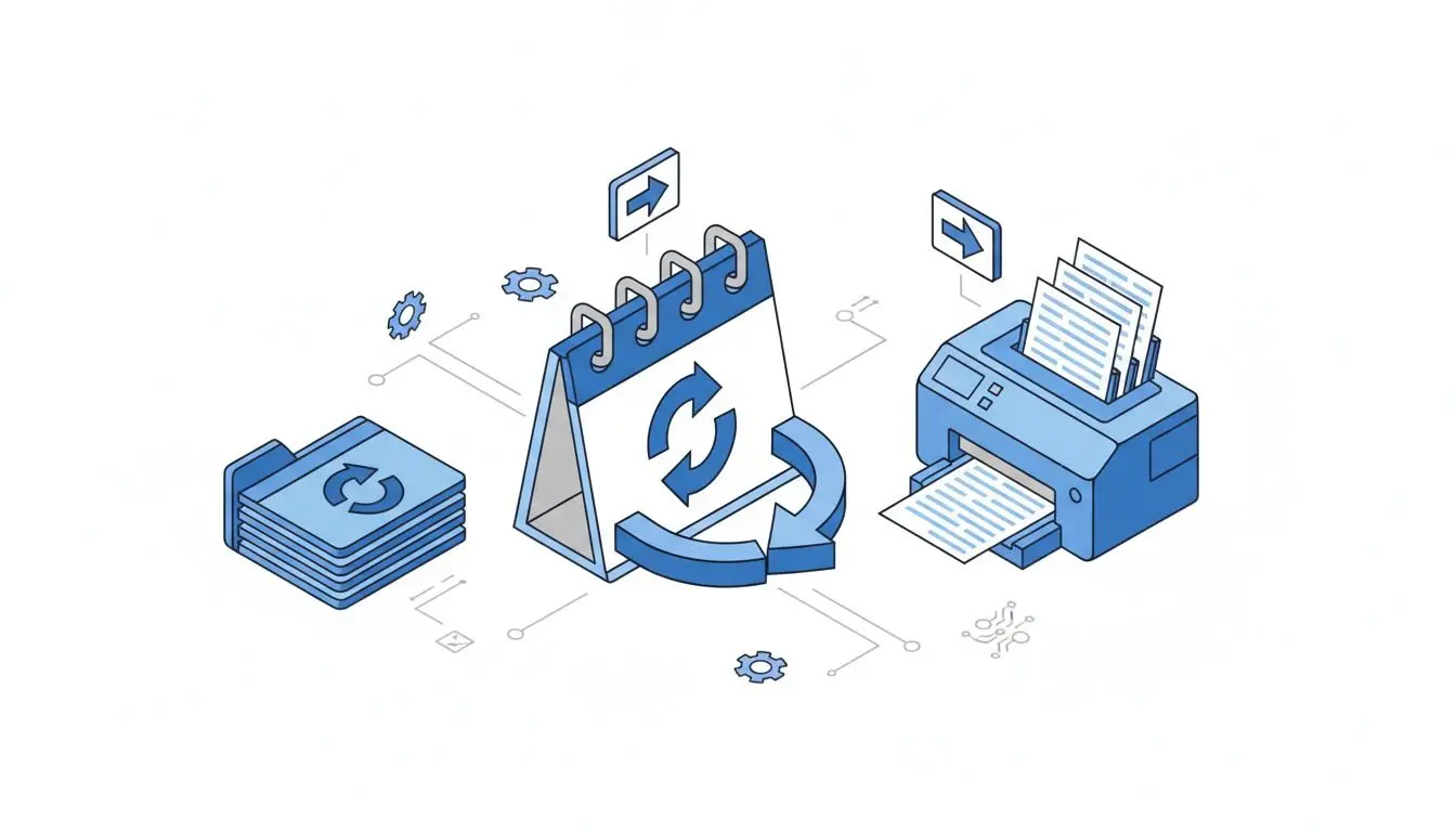 Cùng một chồng tài liệu vào tháng tới.