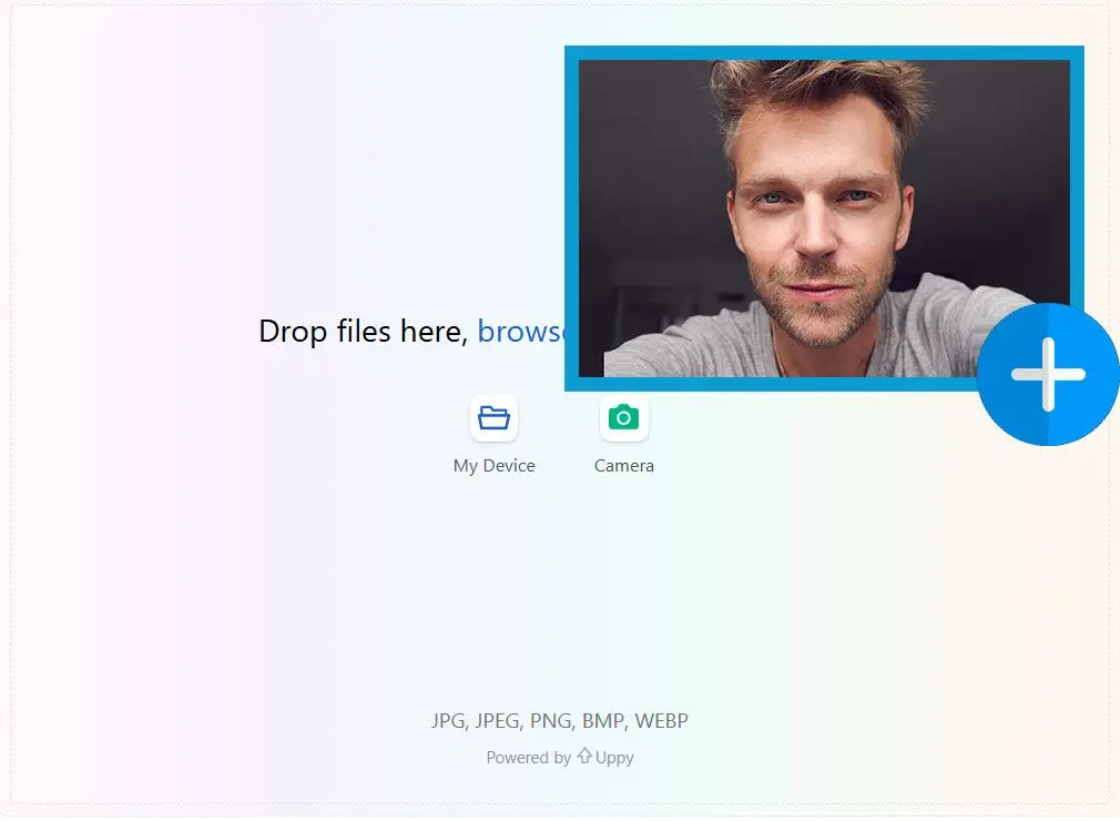 Tải Ảnh Selfie Của Bạn Lên.