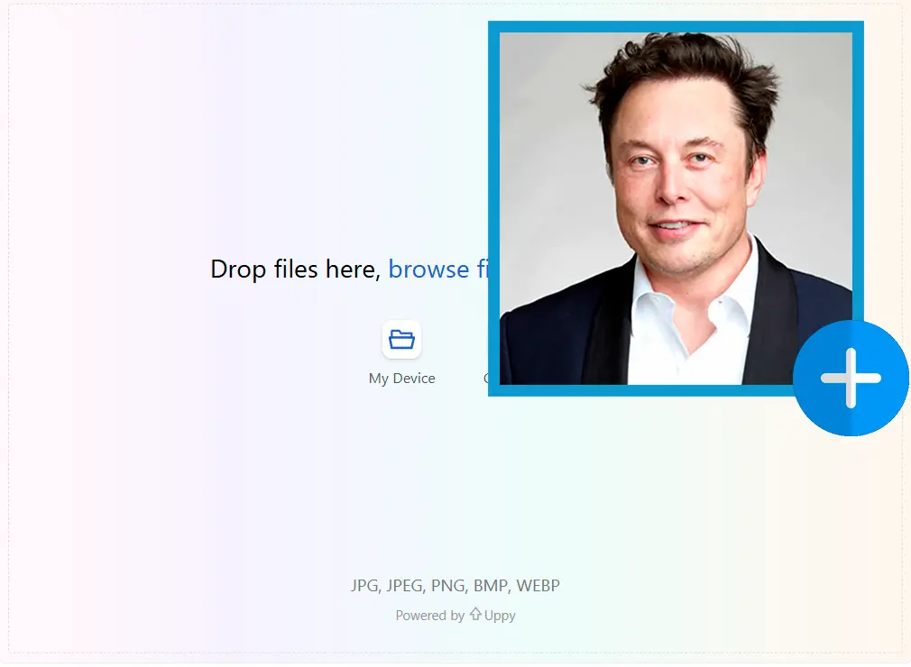 Tải Lên Ảnh Nguồn.