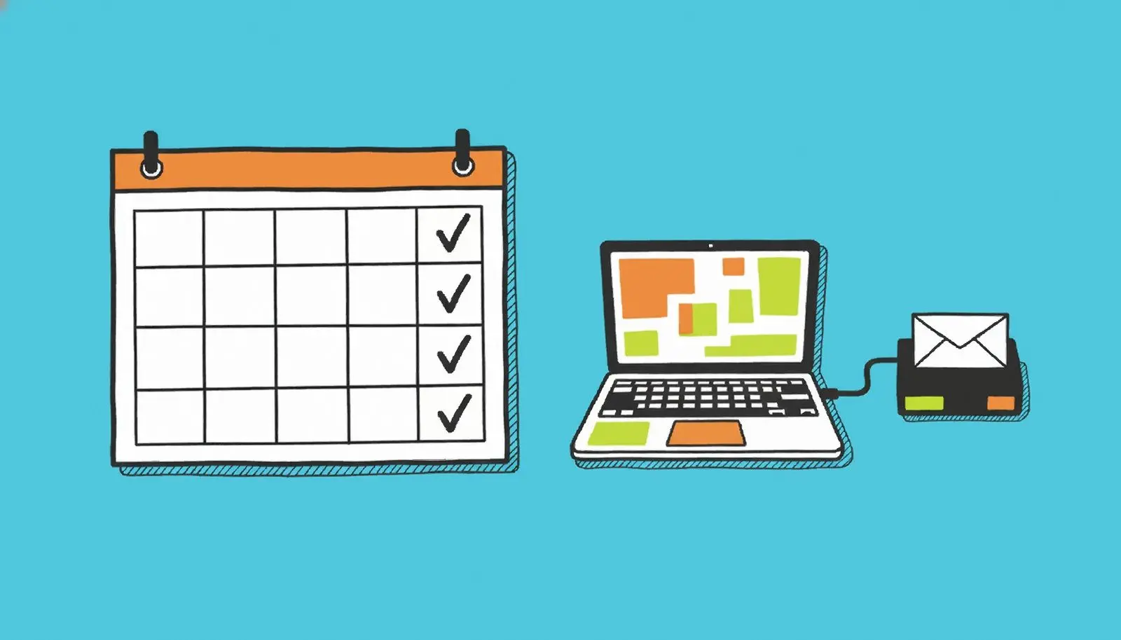 Lịch với một ngày trong tuần được đánh dấu để sao lưu thư.