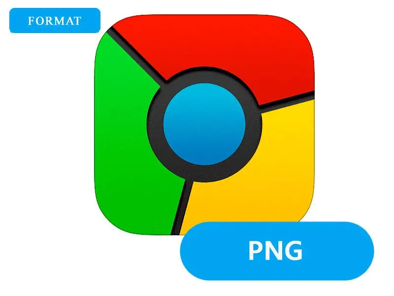 Chọn định dạng đầu ra PNG.