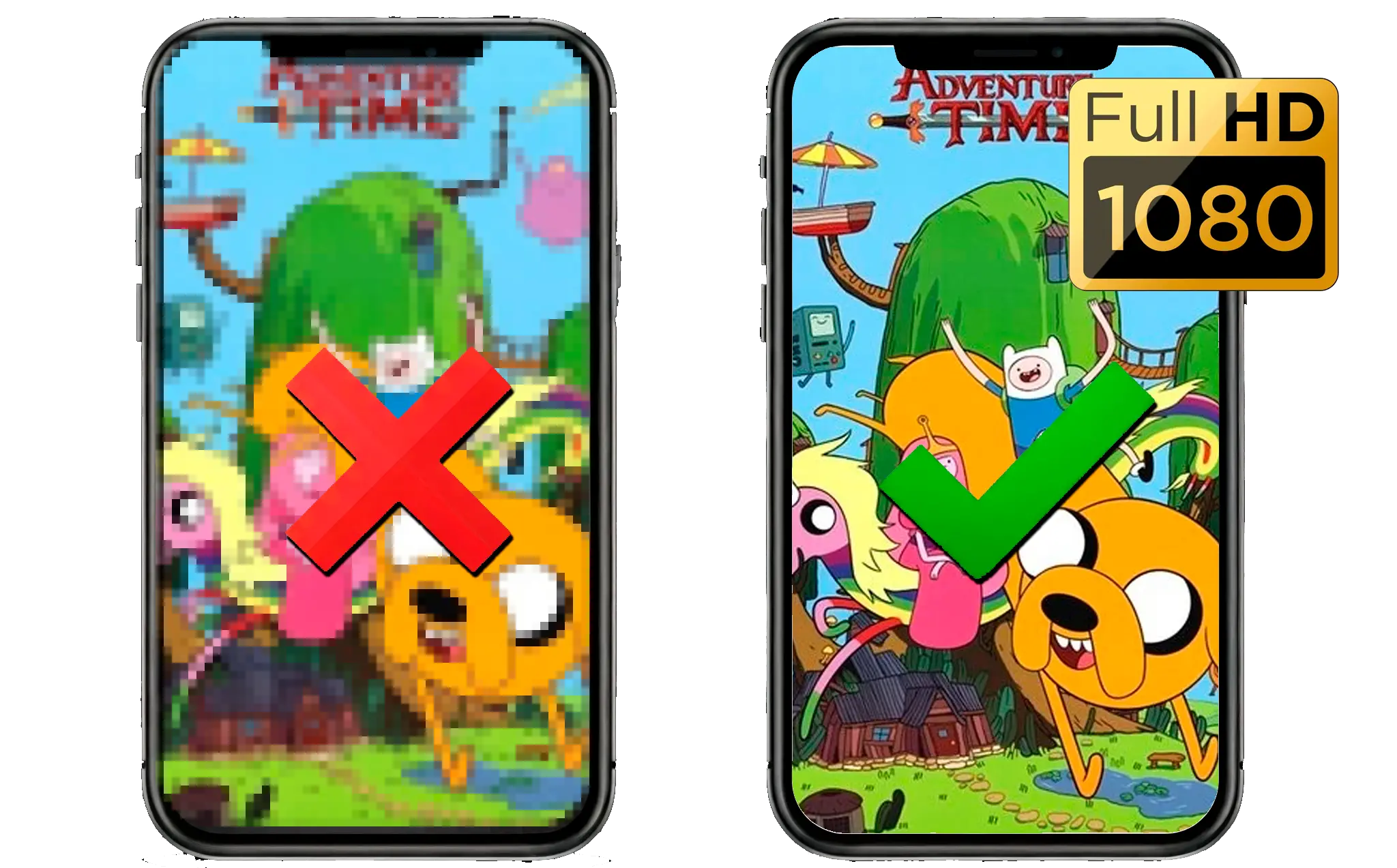 Chi tiết và Độ phân giải Tuyệt vời.