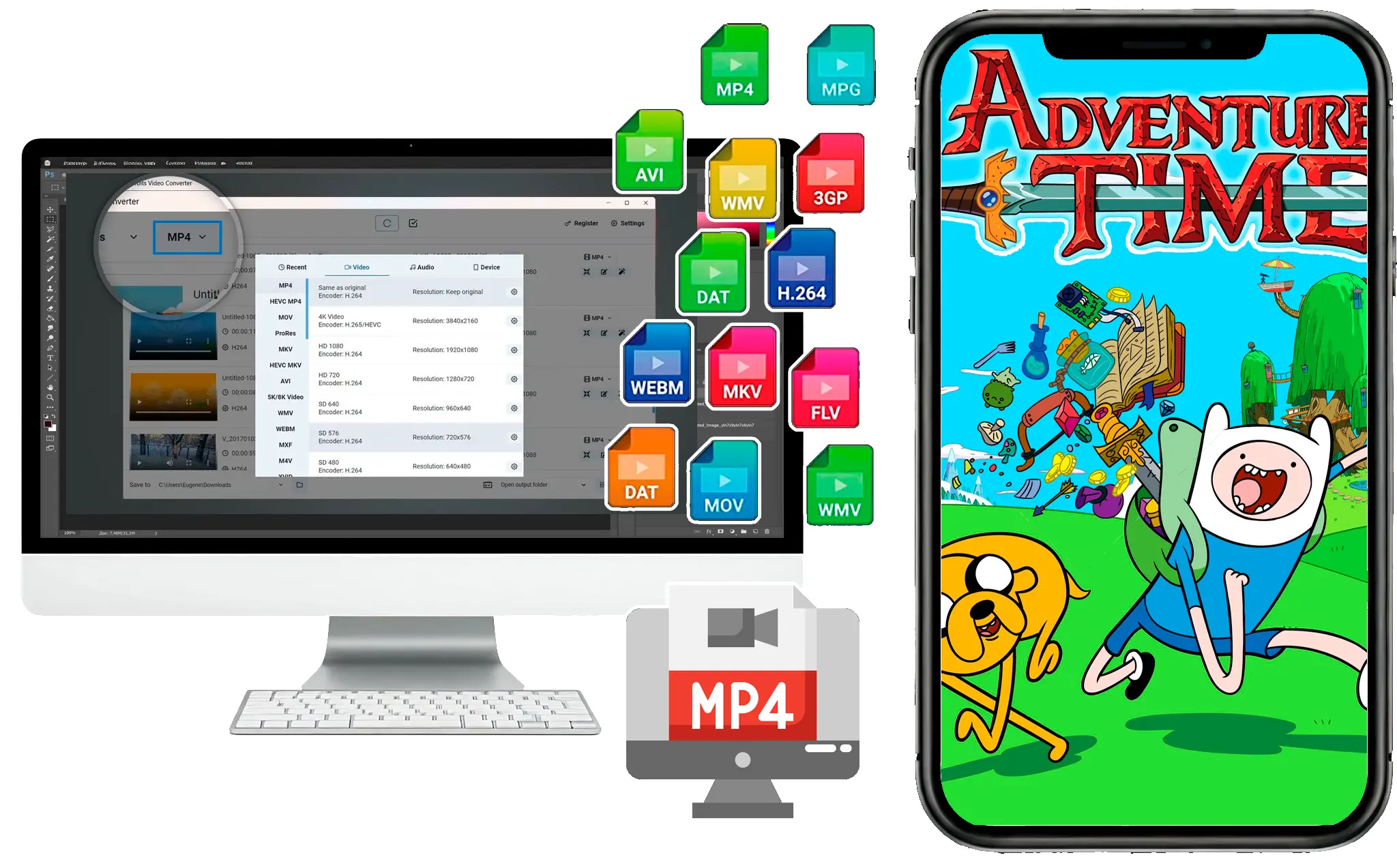 Mọi Định dạng Video & Âm thanh cho Mọi Thiết bị.