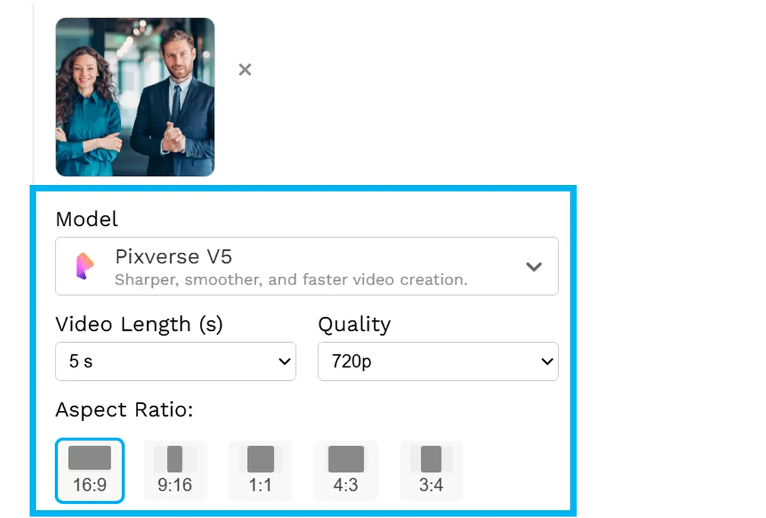 Kiểm tra các tùy chọn khả dụng..
