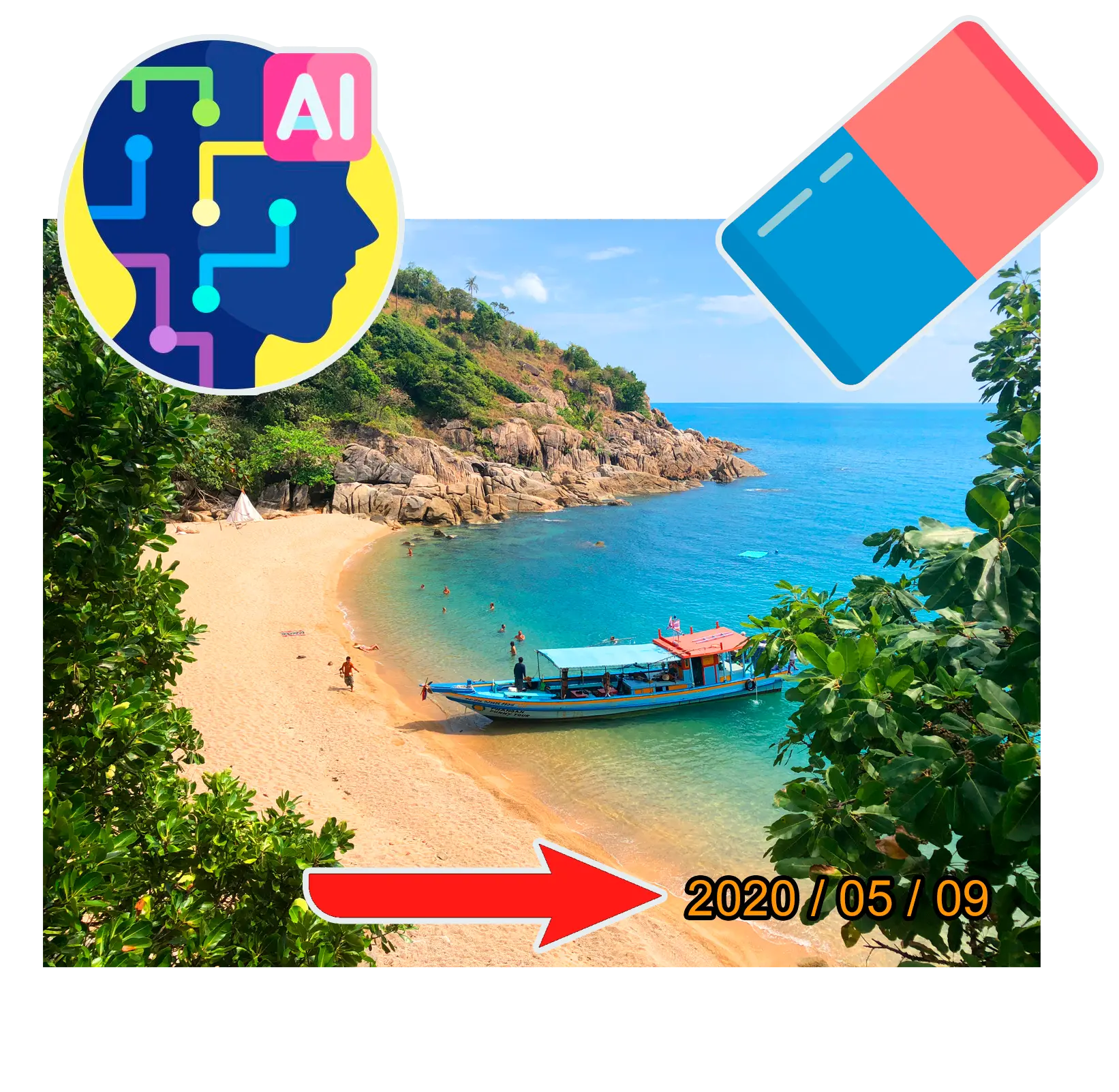 Phát hiện Watermark bằng AI mạnh mẽ.