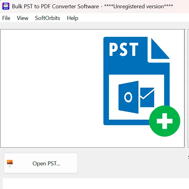 Mở tệp PST của bạn.