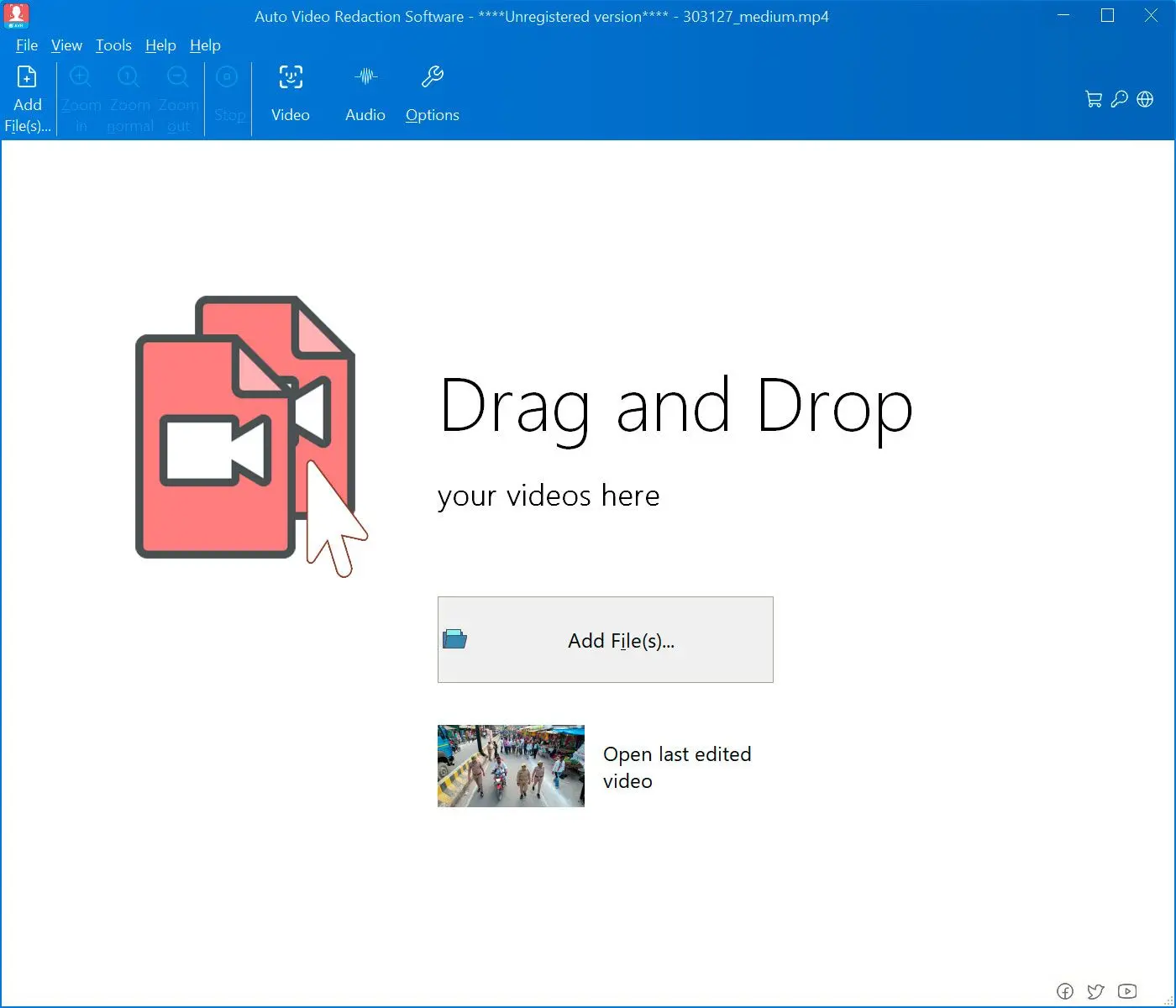 Nhập video chưa kiểm duyệt.