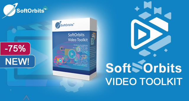 SoftOrbits Video Toolkit Ảnh chụp màn hình